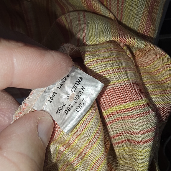 Striped Button-Up Shirt - Picture 5 of 9